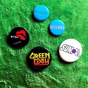 Set of Rock Band Buttons